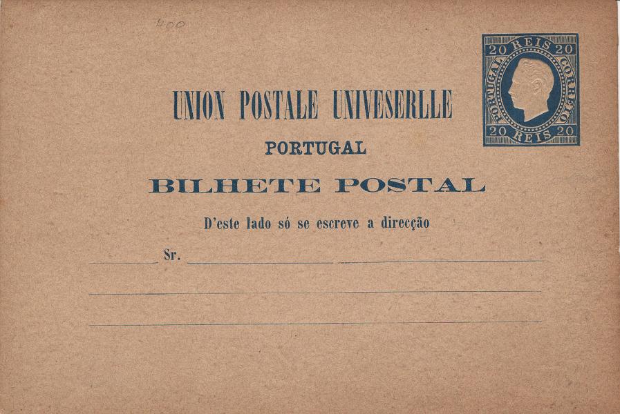 0083.jpg -     Lote:    83            Portugal       Descrição:         1879 &mdash; D. Luís I. Fita direita. Impressão em relevo. OM4f, 20 reis azul, cunho II. "Sr" em redondo, com erro "UNIVESERLLE" em vez de "UNIVERSELLE". Exemplar novo, bem conservado cem defeitos nem reparações. MR.         IN       Valor Base:     &euro; 100,00     Valor Venda:     &euro;      