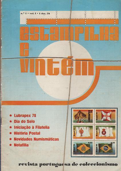 1905.jpg -     Lote:    1905                   Descrição:         Estampilha e Vintém. Coleção completa desde o n.º 1 (Dez 78) até n.º 20 (Dez 82).         Livro       Valor Base:     &euro; 15,00     Valor Venda:     &euro;      
