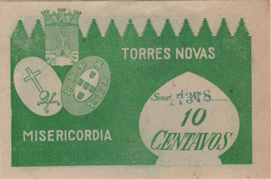 2003.jpg -     Lote:    2003                   Descrição:         Torres Novas, Misericórdia. MA2221, 10c verde amarelo. Escassa e nova.         CDL       Valor Base:     &euro; 15,00     Valor Venda:     &euro;      