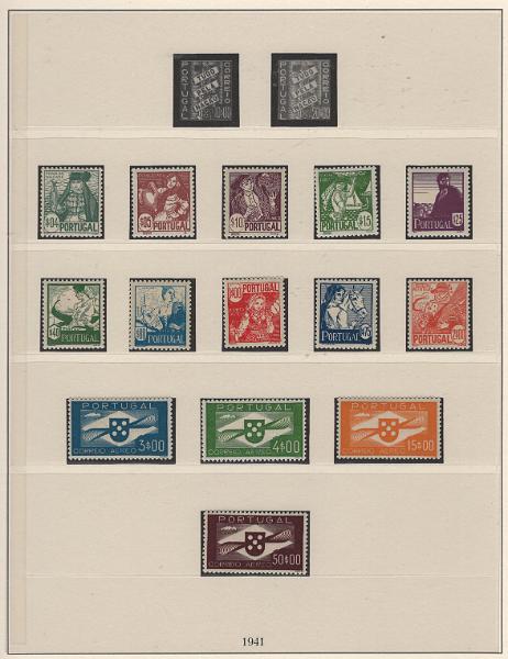 2018.jpg -     Lote:    2018                   Descrição:         Portugal - Álbum Lindner com folhas Lindner modelo 220 desde 1940 a 1966 com selos novos sem charneira. Várias falhas. Inclui séries completas. Valor de catálogo &euro; 4.493,50.         Lote       Valor Base:     &euro; 350,00     Valor Venda:     &euro;      