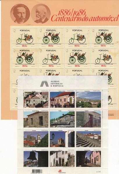 2019.jpg -     Lote:    2019                   Descrição:         Portugal - Saco contendo cerca de 1.000 blocos novos de Portugal desde 1977 a 2003, com goma original sem charneira. Existe lista do stock a fornecer a pedido. Valor de catálogo &euro; 12.738,80.         Lote       Valor Base:     &euro; 300,00     Valor Venda:     &euro;      