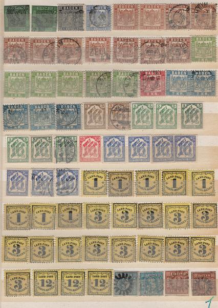 2106.jpg -     Lote:    2106                   Descrição:         Alemanha e Estados - Classificador com centenas de selos novos e usados. Lote de muito boa qualidade e alto valor de catálogo. Lote a ver.         Lote       Valor Base:     &euro; 200,00     Valor Venda:     &euro;      