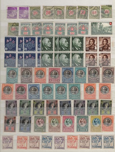 2109.jpg -     Lote:    2109                   Descrição:         Europa - Classificador com centenas de selos novos e usados de países europeus, incluindo Holanda, Suíça, Alemanha * Reich, etc. Bom valor de catálogo. Lote a ver.         Lote       Valor Base:     &euro; 200,00     Valor Venda:     &euro;      