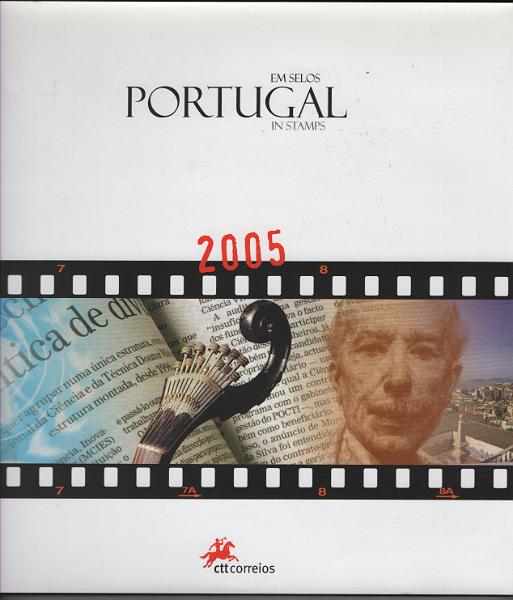 2984.jpg -     Lote:    2984      Lotes pelo Correio             Descrição:         2005 &mdash; Livros anuais. Portugal em selos 2005. Valor de catálogo &euro; 300,00.         Livro       Valor Base:     &euro; 25,00     Valor Venda:     &euro;      