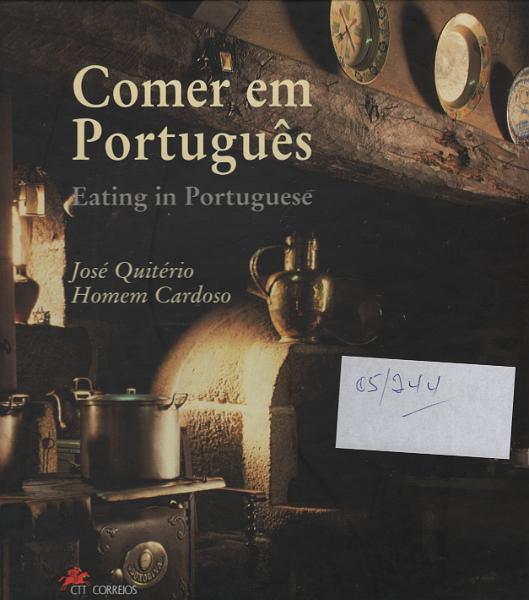 2988.jpg -     Lote:    2988      Lotes pelo Correio             Descrição:         Livros temáticos dos CTT. Comer em Português. Livro com manchas nas 1.ªs páginas. Valor de catálogo &euro; 59,00.         Livro       Valor Base:     &euro; 5,00     Valor Venda:     &euro;      