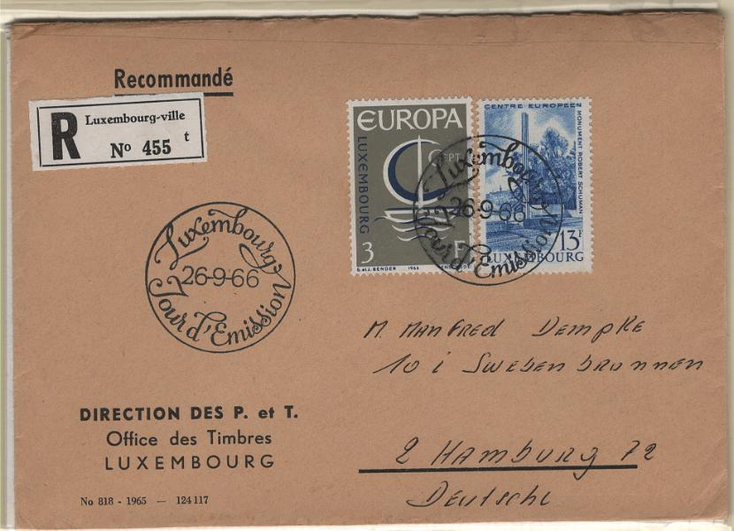 3007.jpg -     Lote:    3007      Lotes pelo Correio             Descrição:         EUROPA * CEPT &mdash; Lote com 9 sobrescritos circulados com selos do tema Europa de: Alemanha (2), Áustria (3), Dinamarca, Suíça e Luxemburgo. Todos diferentes.         Lote       Valor Base:     &euro; 7,00     Valor Venda:     &euro;      
