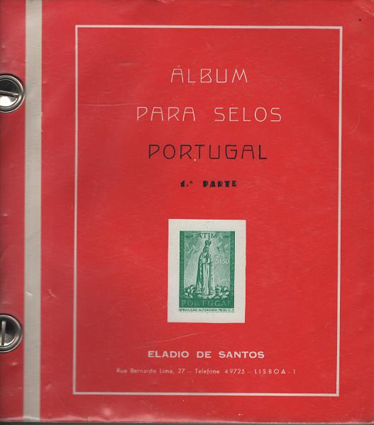 3057.jpg -     Lote:    3057      Lotes pelo Correio             Descrição:         Portugal - Lote composto por álbum Eládio dos Santos e dois dossiers com centenas de selos usados na sua grande maioria, com muitas séries completas. Lote a ver.         Lote       Valor Base:     &euro; 50,00     Valor Venda:     &euro;      
