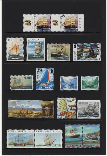 3126.jpg -     Lote:    3126      Lotes pelo Correio             Descrição:         Mundiais. Lote com duas carteiras com selos temáticos sobre o MAR. Uma com selos de 13 países e outra do Brasil alusiva à Expo'98. Lote a ver.         Lote       Valor Base:     &euro; 4,00     Valor Venda:     &euro;      